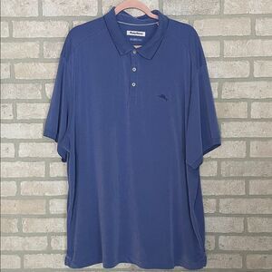 Tommy Bahama Classic Blue Polo Shirt modal size 2XLB